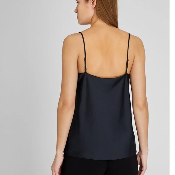 Black V-Neck Camisole, Club Monaco, US S - Picture 2 of 5
